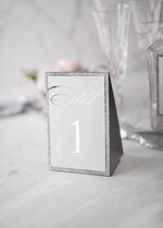 Numery na stół Glamour usadzenie gości numery na stół weselny, złoto klasyczna elegancja w stylu glamour2