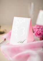 Numery na stół Glamour usadzenie gości numery na stół weselny, zlocone klasyczna elegancja1