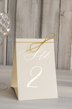 Numery na stół Glamour złote numerki na stół weselny, złote i błyszczące litery dekoracje stołów weselnych, numery na stoły weselne ze złotymi literami wesele glamour4