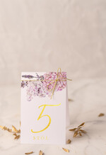 Numery na stół Glamour numerki na stoliki ślubne, złote w stylu glamour0