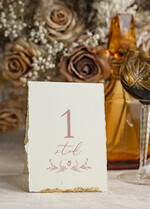 Numery na stół Glamour Złocone szarpane brzegi Numery na stoły weselne, numerki na stół stoły weselne, zlocone klasyczna elegancja, numerek na stół weselny, złote w stylu glamour0