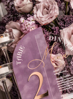 Numery na stół Glamour menu weselne, numery na stoły weselne, dekoracja stołów weselnych, dekoracja na stołach weselnych, menu i numerki na stół 7