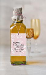 Zawieszki na butelki botaniczne podróżnicze  zawieszki na alkohole weselne, botaniczne z waszą treścią0