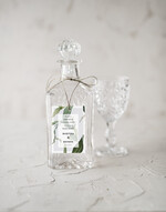 Zawieszki na butelki botaniczne podróżnicze  zawieszki ślubne na butelki, boho dowolny tekst0