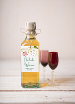 Zawieszki na butelki botaniczne podróżnicze  zawieszki ślubne na butelki, botaniczne dowolne teksty0