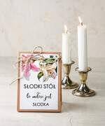 Numery na stół botaniczne podróżnicze  usadzenie gości numery na stół weselny, kwiaty boho piekne kolory0