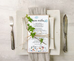 Menu akwarele weselne menu karta potraw weselnych, dowolna tresc akwarele0