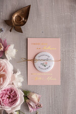 Podziękowania dla Gości Weselnych Magnesy breloki Zdrapki ślubne upominki dla gości weselnych, eleganckie magnesy na lodówkę1