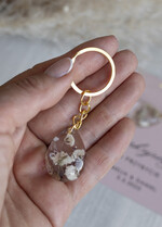 Podziękowania dla Gości Weselnych Magnesy breloki Zdrapki prezenty dla gości weselnych zatopione kwiaty w żywicy, ręcznie robiony brelok do kluczy z zawieszką z żywicy, podziękowanie dla gości na weselu brelok z zatopionymi kwiatkami w żywicy3