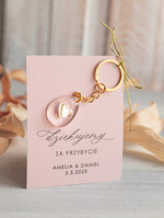 Podziękowania dla Gości Weselnych Magnesy breloki Zdrapki podziękowania dla gości weselnych zatopione serduszko w żywicy, ręcznie robiony brelok do kluczy z zawieszką z żywicy, podziękowanie dla gości na weselu brelok do kluczy z serduszkiem2