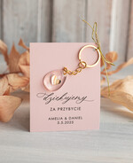 Podziękowania dla Gości Weselnych Magnesy breloki Zdrapki podziękowania dla gości weselnych zatopione serduszko w żywicy, ręcznie robiony brelok do kluczy z zawieszką z żywicy, podziękowanie dla gości na weselu brelok do kluczy z serduszkiem4