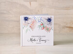 Księgi wpisów gości botaniczne ślubny album na zdjęcia wklejane i ksiega gosci, w stylu boho wasze imiona i data0