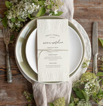 Menu rustykalne menu weselne na stoły karta dań weselnych, rustykalne wasza treść3