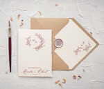 Zaproszenia ślubne Minimalistyczne Minimalistyczne Zaproszenia ślubne Romantyczne Zaproszenie na Ślub Kaligrafia1