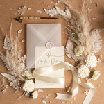 Zaproszenia ślubne Minimalistyczne Proste Jednokartkowe Zaproszenia Ślubne z Serduszkiem Minimalistyczne Zaproszenia na Ślub Delikatne Zaproszenie Ślubne3