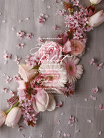 Zaproszenia ślubne Minimalistyczne Proste Zaproszenia Ślubne Marmurkowe Wydruk na Akrylu  Zaproszenia na Ślub Marmur Zaproszenie Ślubne Różowe3