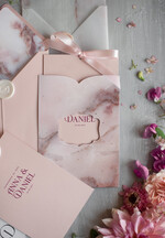 Zaproszenia ślubne Minimalistyczne Proste Zaproszenia Ślubne Marmurkowe  Minimalistyczne Zaproszenia na Ślub Marmur Zaproszenie Ślubne Kremowe1