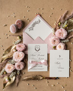 Zaproszenia ślubne Minimalistyczne Proste Zaproszenia Ślubne z Monogramem Minimalistyczne Zaproszenia na Ślub Delikatne Zaproszenie Ślubne1