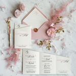 Zaproszenia ślubne Minimalistyczne najpiękniejsze zaproszenia ślubne, idealne na wesele w plenerze, delikatne i proste zaproszenia na ślub0