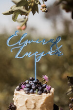 Figurki na tort / cake topper statuetki akryl kolorowy topper na tort weselny4