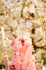 Figurki na tort / cake topper statuetki akryl figurki na tort weselny   2