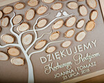 Prezenty, Podziękowania dla Rodziców Podziękowania dla rodziców w ramie drzewko podziękowania ślubne dla rodziców prezenty dla mamy i taty z okazji ślubu   5