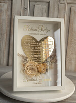 Prezenty, Podziękowania dla Rodziców Podziękowania dla rodziców w ramie Ślubne podziękowania dla Rodziców na weselu, złote podziękowanie dla Mamy i Taty, wzruszający prezent ślubne rodzicom8