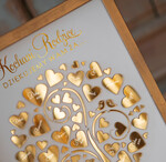 Prezenty, Podziękowania dla Rodziców Podziękowania dla rodziców w ramie złote drzewko podziękowania dla rodziców prezent dla rodziców w dniu ślubu2