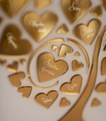 Prezenty, Podziękowania dla Rodziców Podziękowania dla rodziców w ramie złote drzewko podziękowania dla rodziców prezent dla rodziców w dniu ślubu4