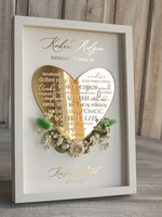 Prezenty, Podziękowania dla Rodziców Podziękowania dla rodziców w ramie Ślubne podziękowania dla Rodziców na weselu, złote podziękowanie dla Mamy i Taty, wzruszający prezent ślubne rodzicom3