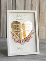 Prezenty, Podziękowania dla Rodziców Podziękowania dla rodziców w ramie Ślubne podziękowania dla Rodziców na weselu, złote podziękowanie dla Mamy i Taty, wzruszający prezent ślubne rodzicom3