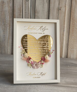 Prezenty, Podziękowania dla Rodziców Podziękowania dla rodziców w ramie Ślubne podziękowania dla Rodziców na weselu, złote podziękowanie dla Mamy i Taty, wzruszający prezent ślubne rodzicom15