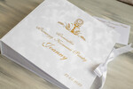 Albumy ślubne Pudełka na zdjęcia  album na zdjęcia  Pamiątka Pierwszej Komunii Świętej, Personalizowany Album na zdjęcia, Prezent na Pierwszą Komunię Świętą, Biały Welurowy Album na Zdjęcia9
