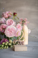 Numery na stół Akryl numery na stoły weselne, nowoczesny pomysł3