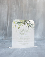 Numery na stół Akryl numerek stojak na stół weselny, akryl0