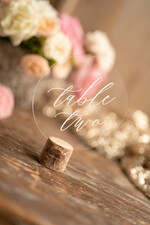 Numery na stół Akryl delikatne eleganckie numerki na stół nowoczesna dekoracja na stół weselny 3