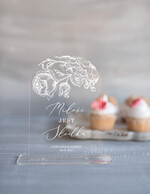 Numery na stół Akryl nowoczesny numerek na stół weselny eleganckie najpiękniejsze przezroczysty akryl1