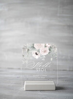 Numery na stół Akryl numerki na stół stoły weselne, przezroczyste najpiekniejsze eleganckie0