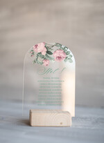 Numery na stół Akryl numery na stół gości weselnych, przezroczyste bardzo eleganckie0