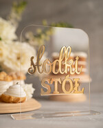 Numery na stół Akryl numery na stoły weselne, przezroczyste najpiekniejsze eleganckie2