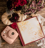 Księgi wpisów gości glamour książka na ślub na wpisy gości weselnych, glamour złocone imiona i data ślubu1