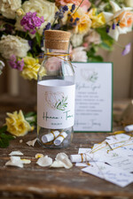 Księgi wpisów gości glamour ksiega gosci wesenych personalizowana, elegancka zlota wasze imiona i data0