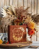 Księgi wpisów gości welurowe welurowa księga wpisów gości, ksiega zyczen na wesele, ślubna księga na zdjęcia i życzenia z fotobudki lub instax3