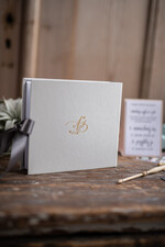 Księgi wpisów gości welurowe fotoalbum ślubny i ksiega gosci weselnych w jednym, ręcznie szyte kartk, złote napisy na ksiedze gosci32