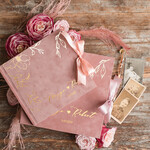 Księgi wpisów gości welurowe welurowa, aksamitna księga gości z pudełkiem, złote napisy na okładce, księga pamiątkowa na wesele i wpisy gosci weselnych0