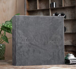 Księgi wpisów gości welurowe duża welurowa ksiega gosci weselnych na zdjęcia z fotobudki i polaroidy wybierz kolor kartek1