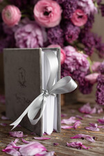 Księgi wpisów gości welurowe średnia welurowa księga gości weselnych z ankietami lub waszymi wydrukami ręcznie szyte kartki   9