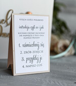 Księgi wpisów gości welurowe ksiega gosci do wklejania zdjec i wpisy gosci na życzenia napisy złote lustyro 3