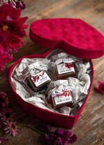 Prezenty, Podziękowania dla Rodziców Pudełka welurowe  pomysł na prezent dla Rodziców welurowe pudełko miód z dodatkami 9