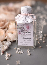 Podziękowania dla Gości Weselnych Butelki prezent dla gości weselnych, piersiówki do własnego wypełnienia0